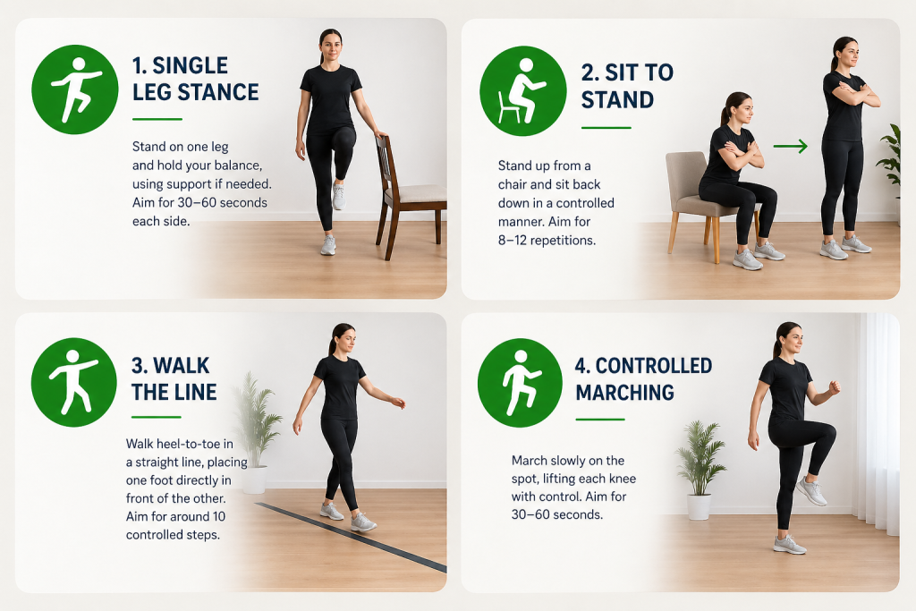Home Balance Exercises
